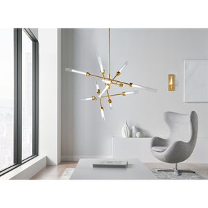 Linger 12-Light Abstract Chandelier - Visual Comfort Modern 11