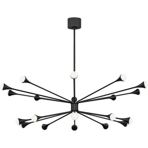 Lody 20-Light Chandelier - Visual Comfort Modern 2
