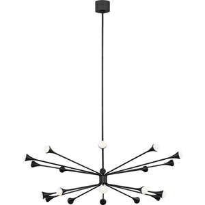 Lody 20-Light Chandelier - Visual Comfort Modern 1