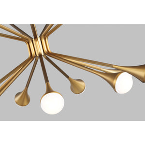 Lody 20-Light Chandelier - Visual Comfort Modern 11