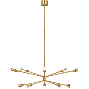 Lody 20-Light Chandelier - Visual Comfort Modern 9