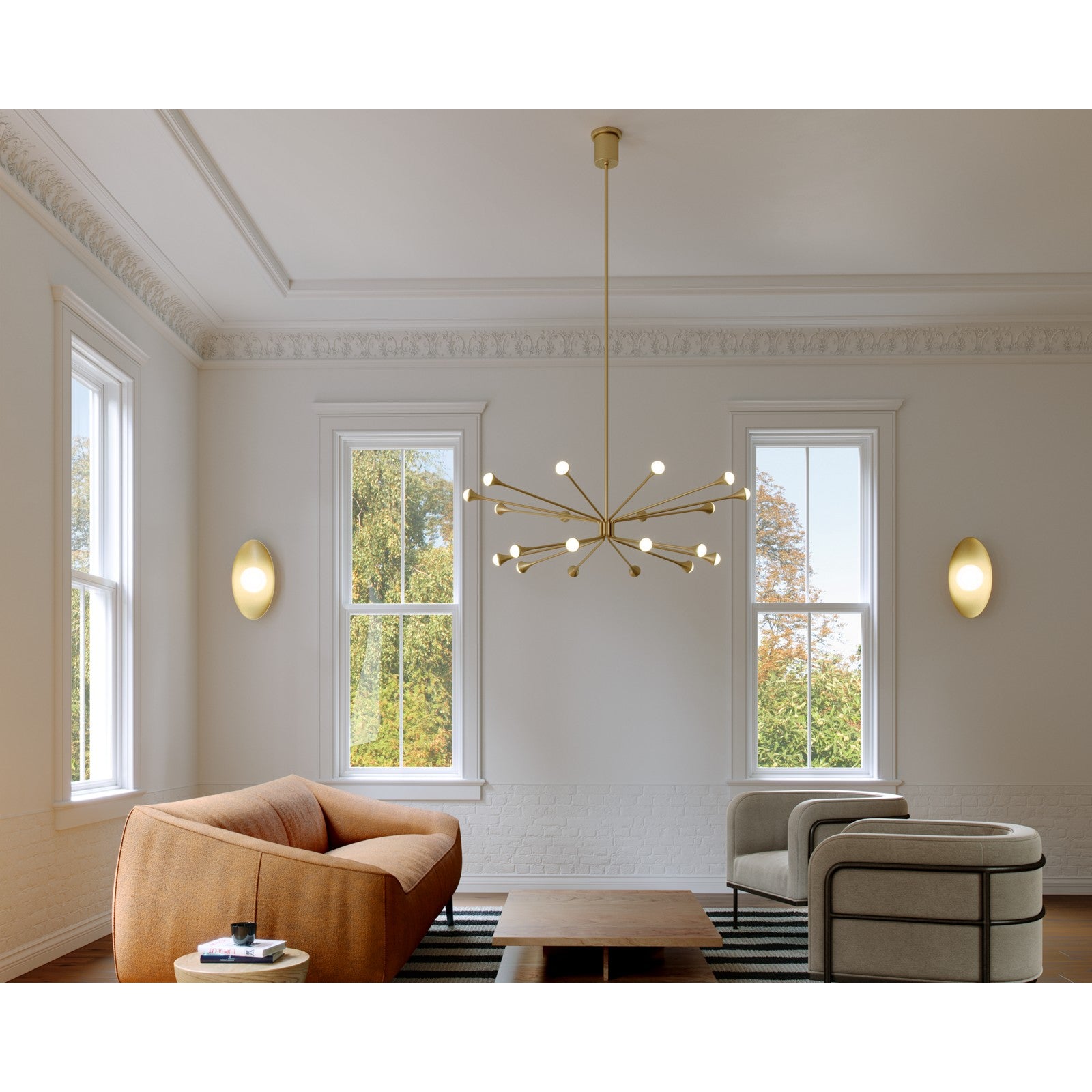 Lody 20-Light Chandelier - Visual Comfort Modern 12