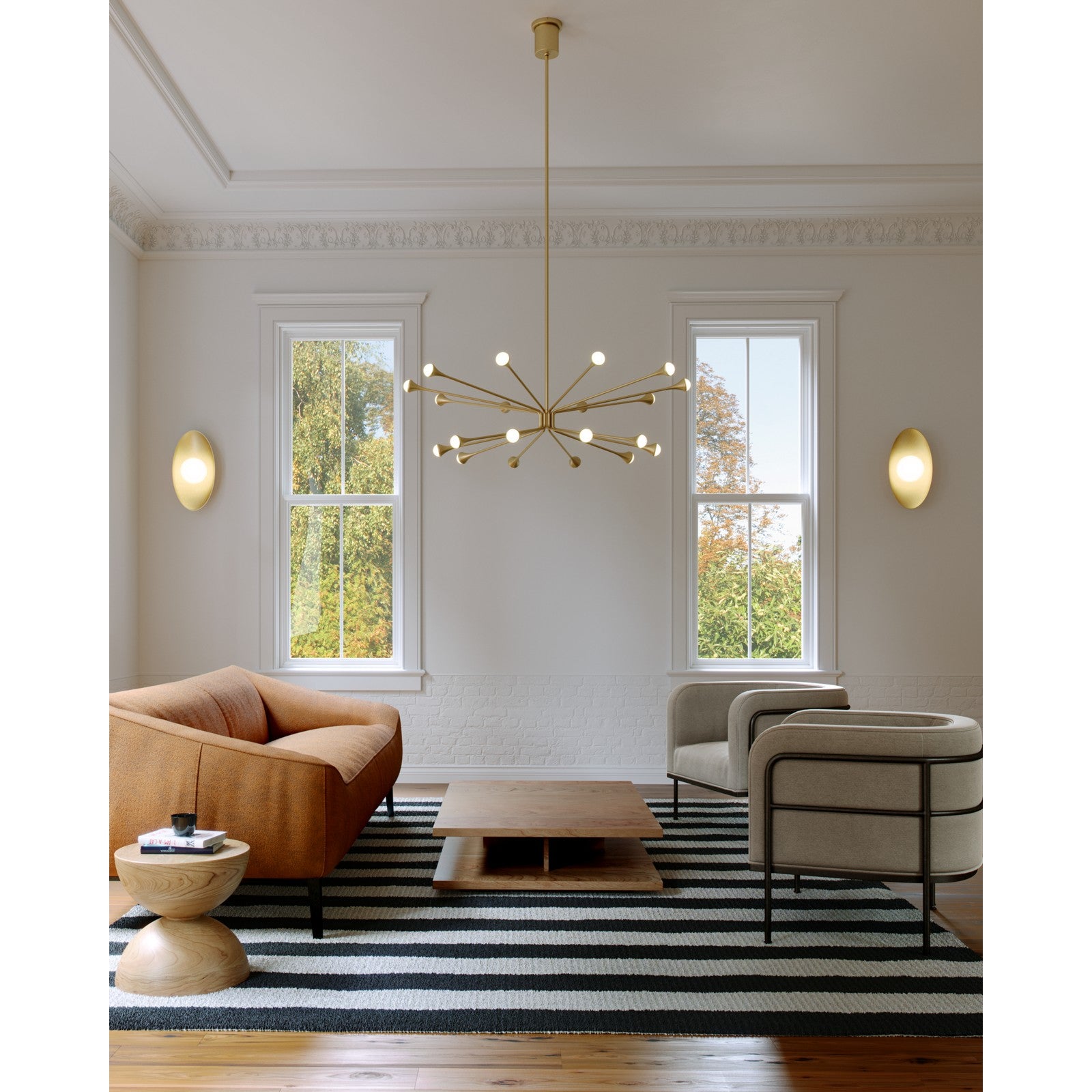 Lody 20-Light Chandelier - Visual Comfort Modern 13