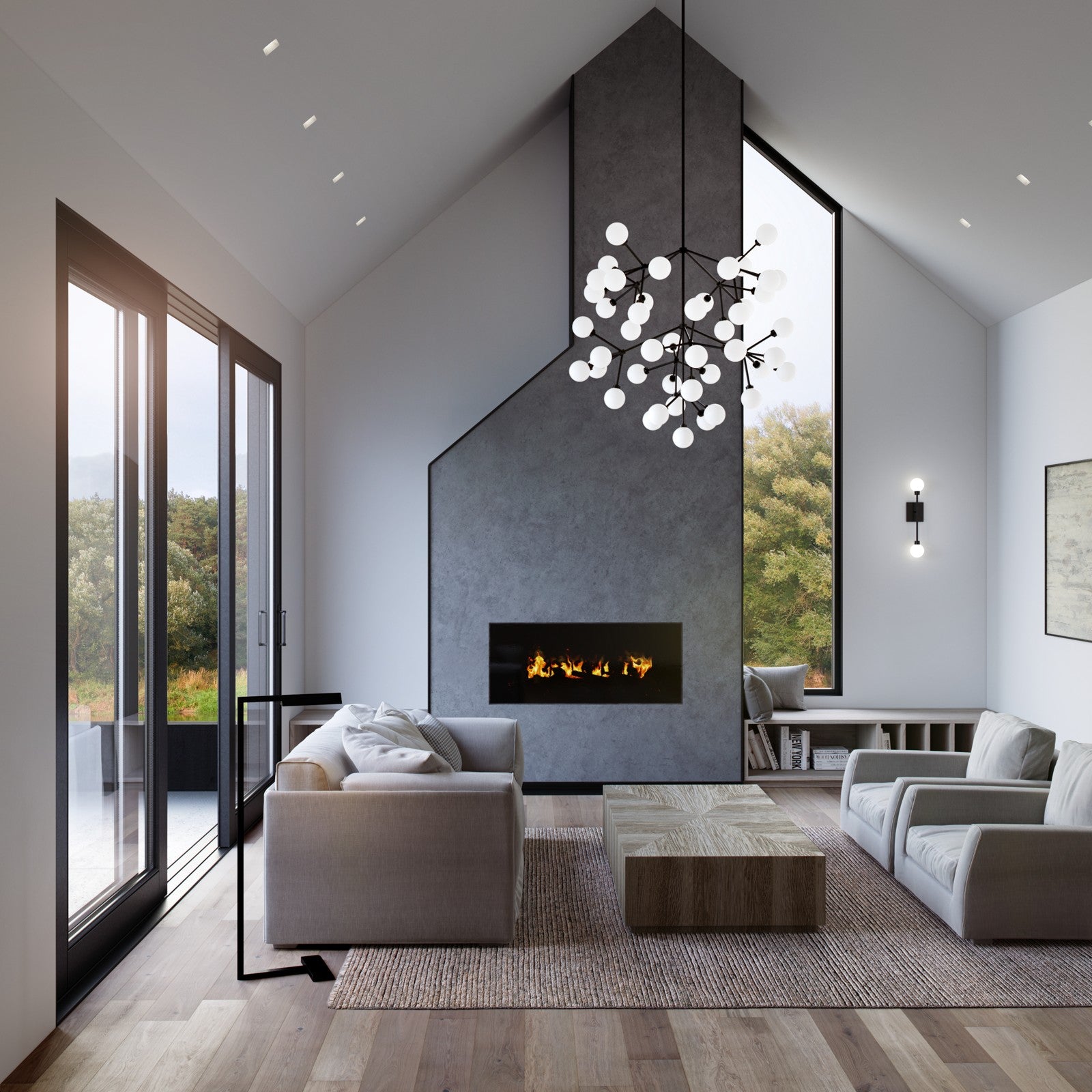 Mara Grande Chandelier - Visual Comfort Modern 6