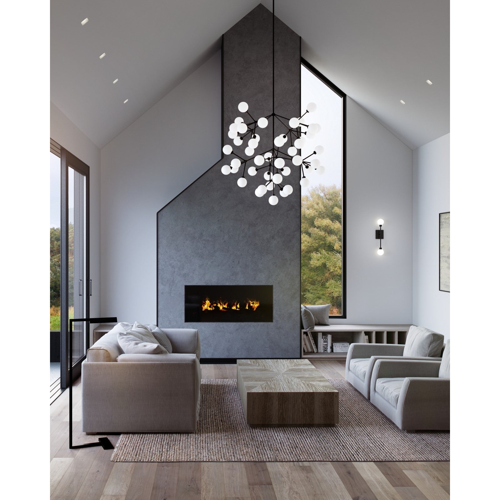 Mara Grande Chandelier - Visual Comfort Modern 7