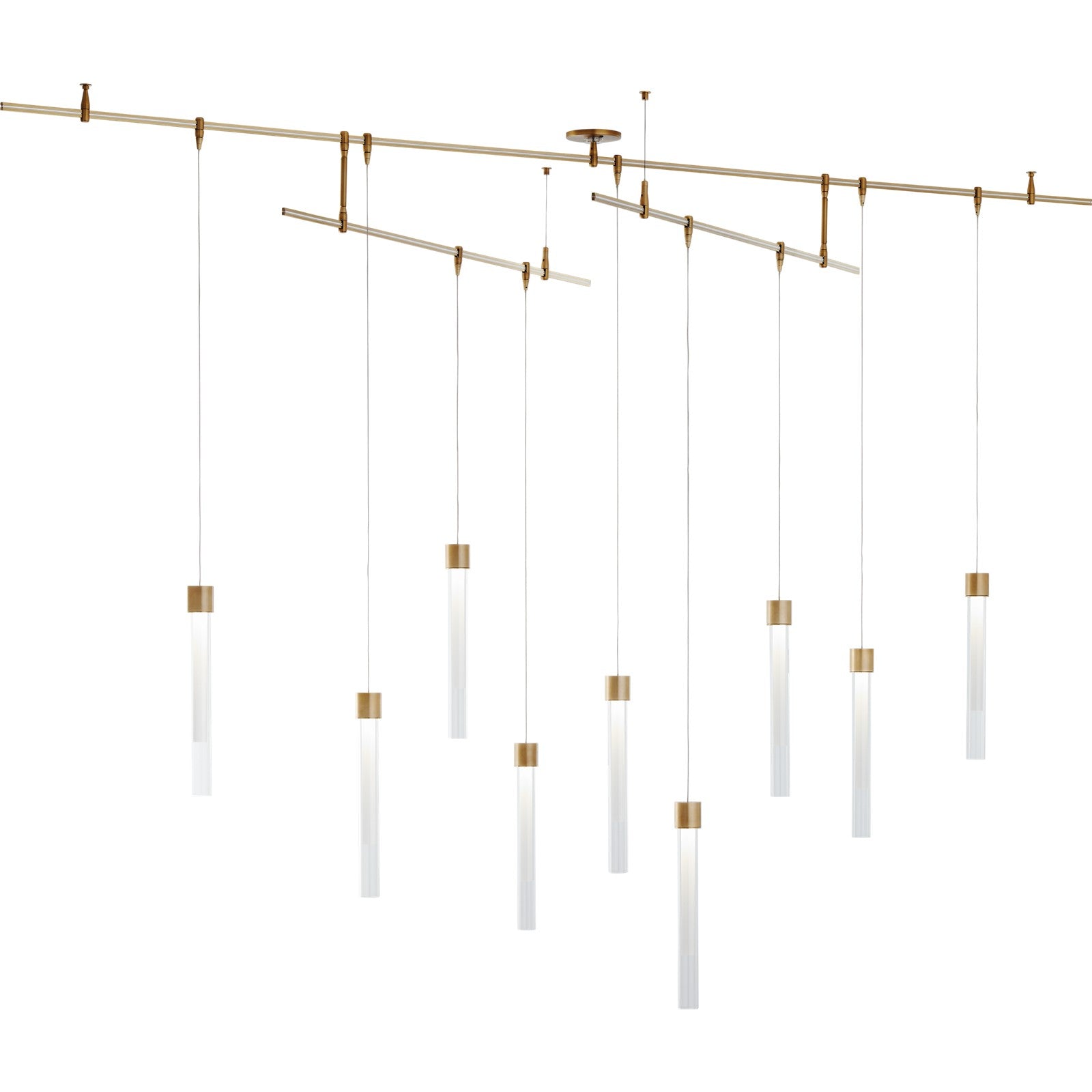 Mini Linger Chandelier - Visual Comfort Modern 4