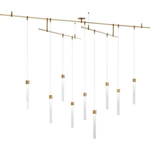 Mini Linger Chandelier - Visual Comfort Modern 4