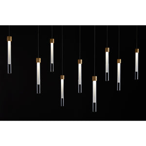 Mini Linger Chandelier - Visual Comfort Modern 5