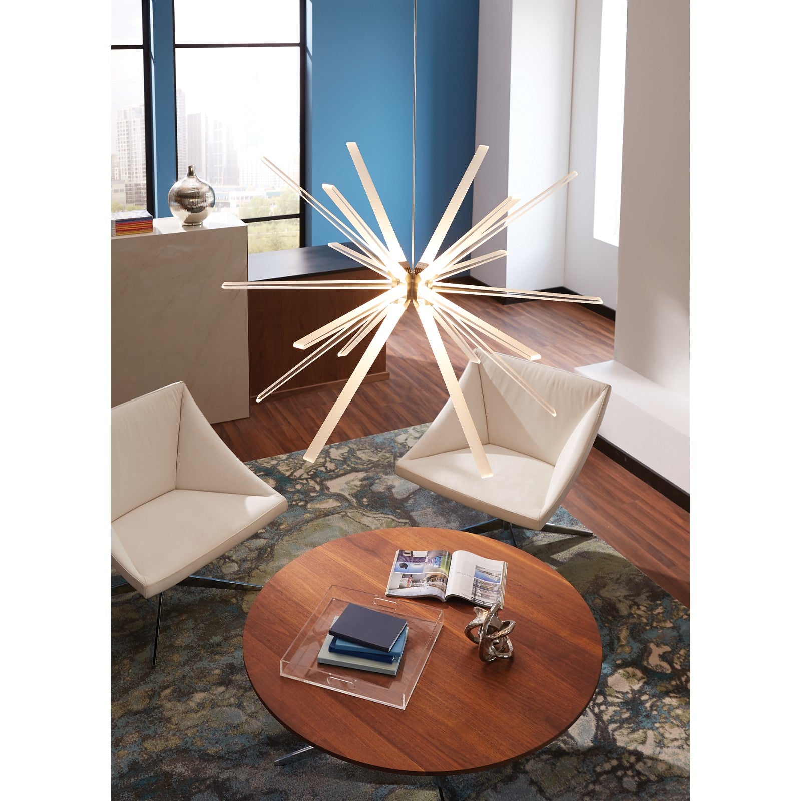 Photon 48 Chandelier - Visual Comfort Modern 2