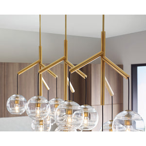 Sedona Triple Chandelier - Visual Comfort Modern 14