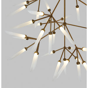 Spur Grande Chandelier - Visual Comfort Modern 5