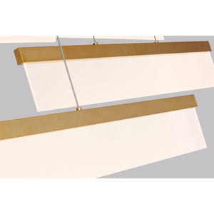 Sweep Linear Chandelier - Visual Comfort Modern 5