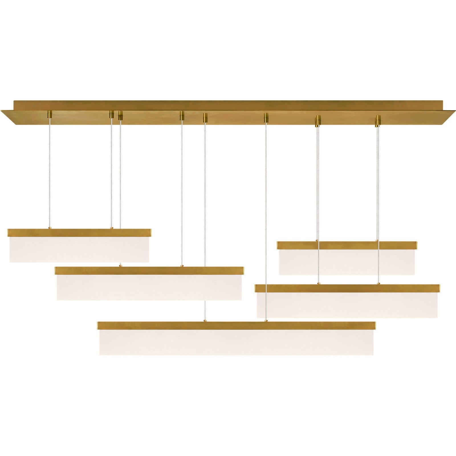 Sweep Linear Chandelier - Visual Comfort Modern 6