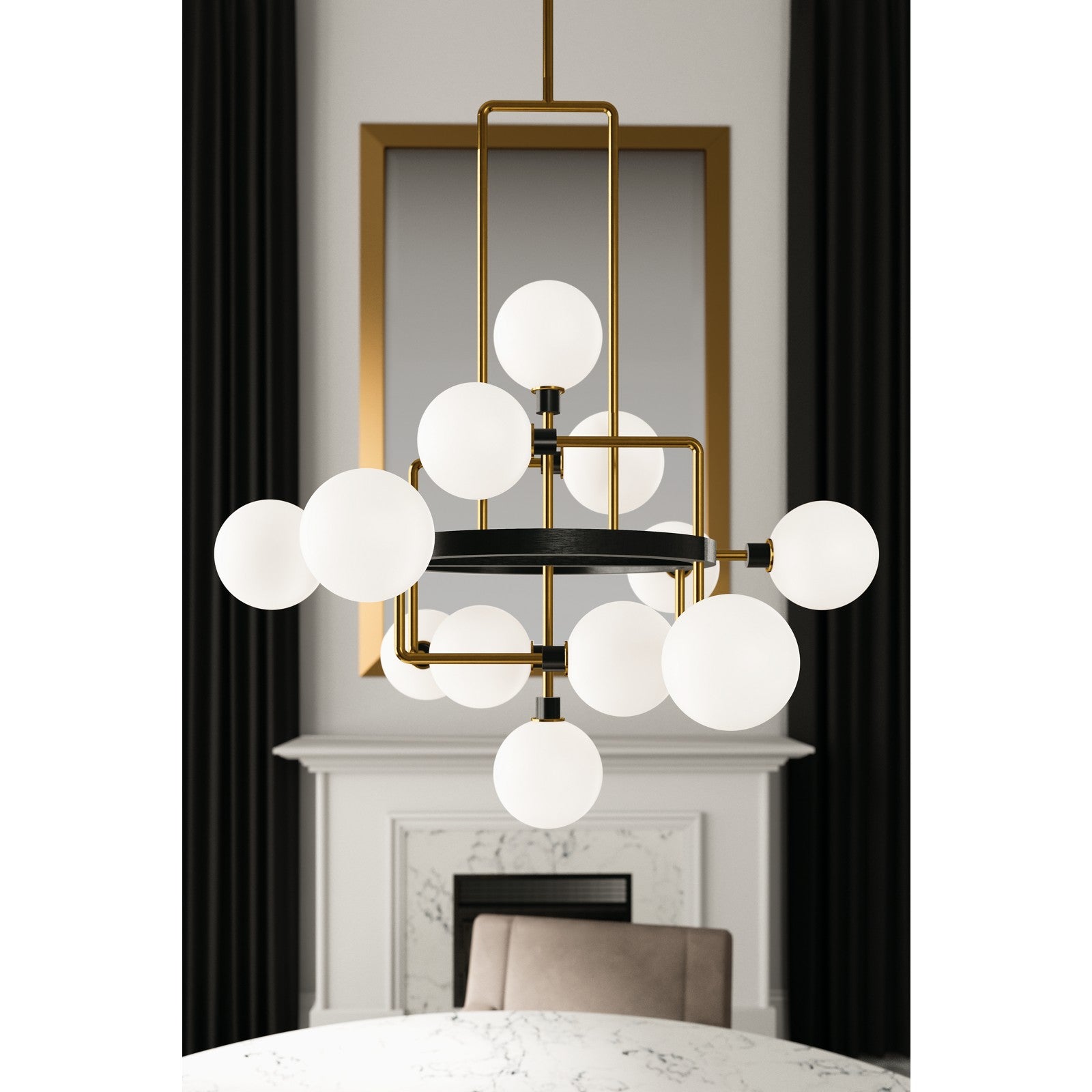 Viaggio Chandelier - Visual Comfort Modern 8