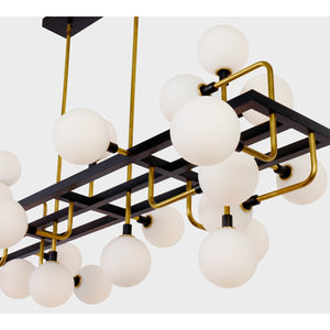 Viaggio Linear Chandelier - Visual Comfort Modern 4