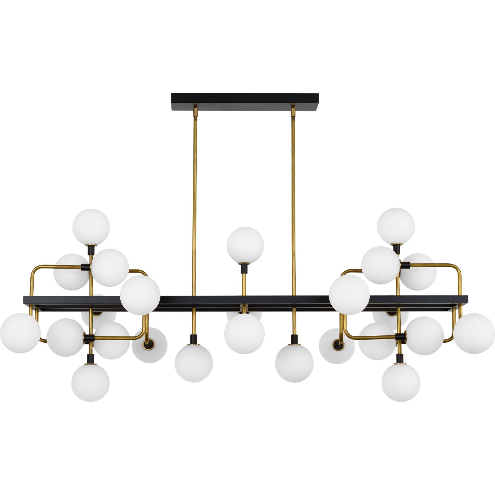 Viaggio Linear Chandelier - Visual Comfort Modern 2