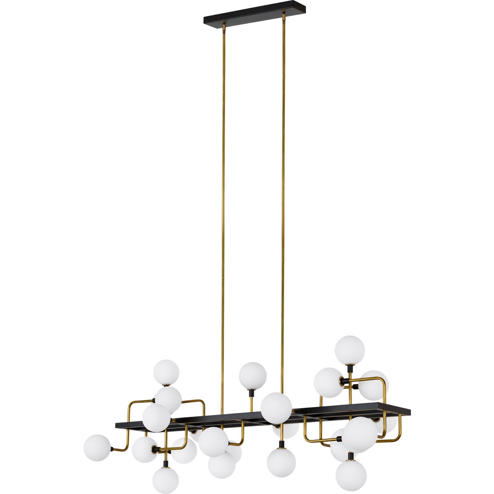 Viaggio Linear Chandelier - Visual Comfort Modern 3