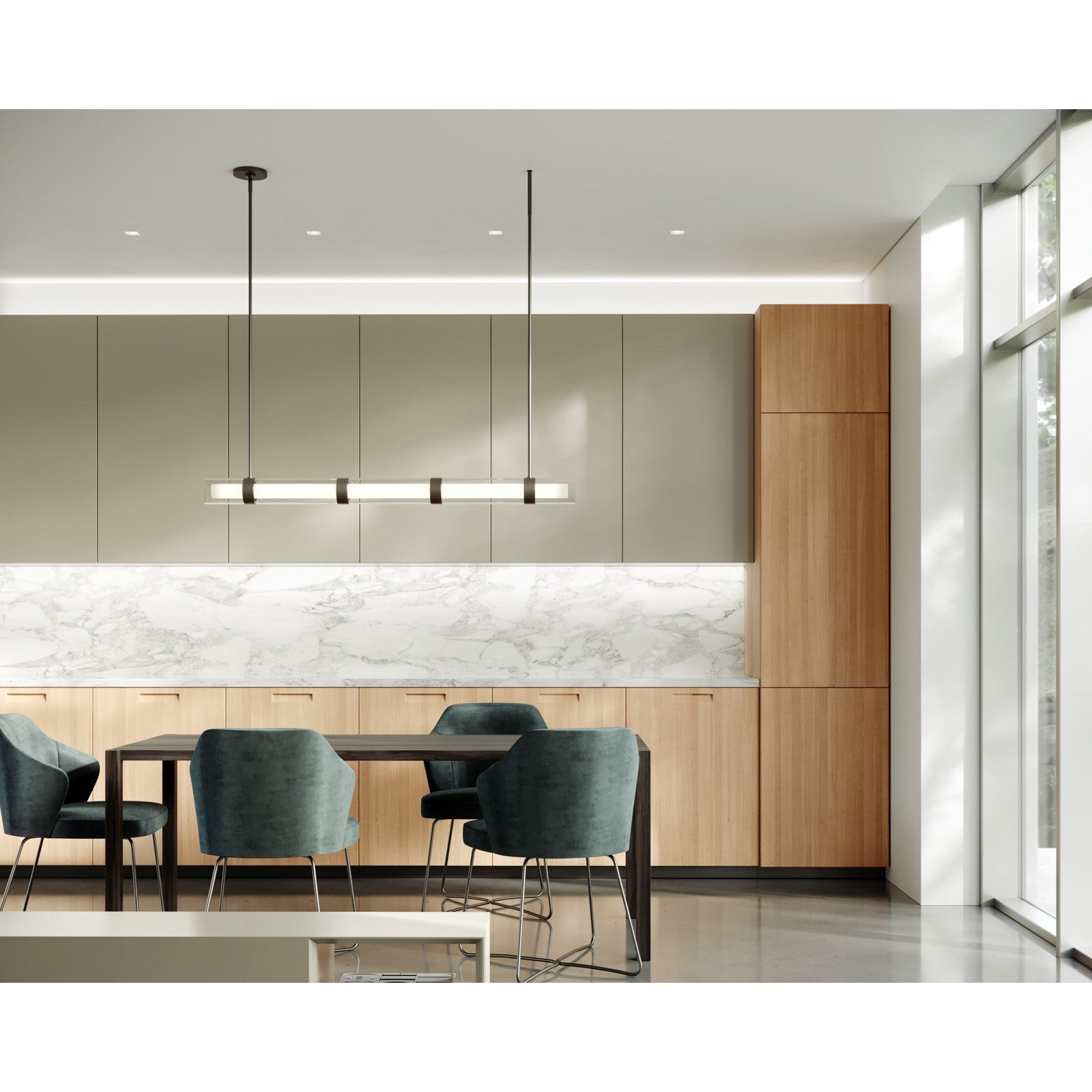 Wit 5 Linear Suspension - Visual Comfort Modern 2