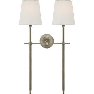 Bryant Large Double Tail Sconce - Visual Comfort Wall Lights