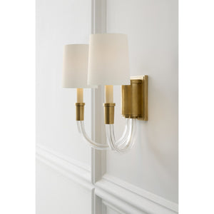 Vivian Double Sconce - Visual Comfort Wall Lights