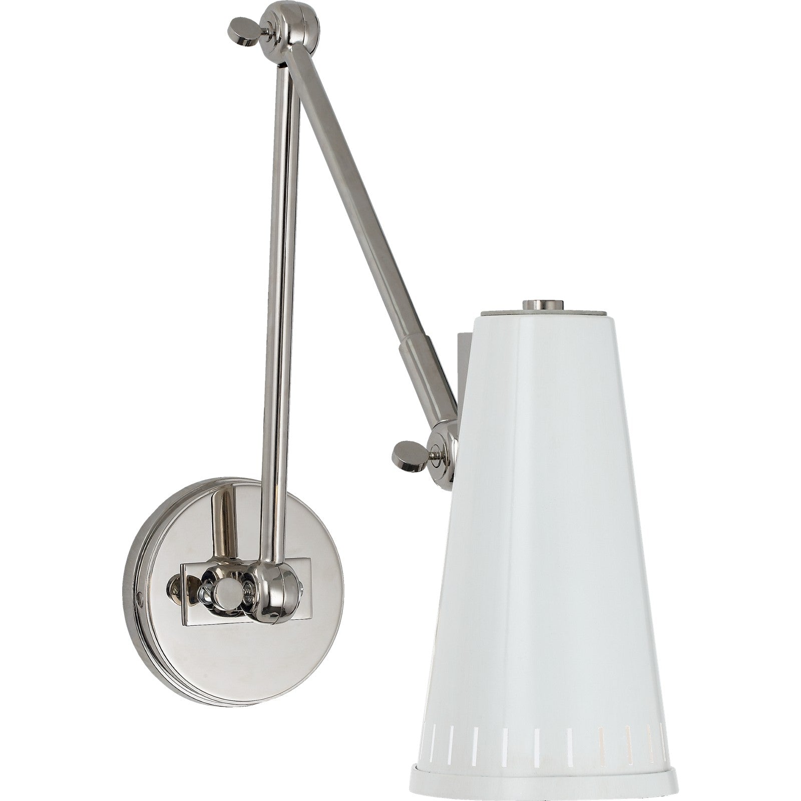 Antonio Adjustable Two Arm Wall Lamp - Visual Comfort Wall Lights