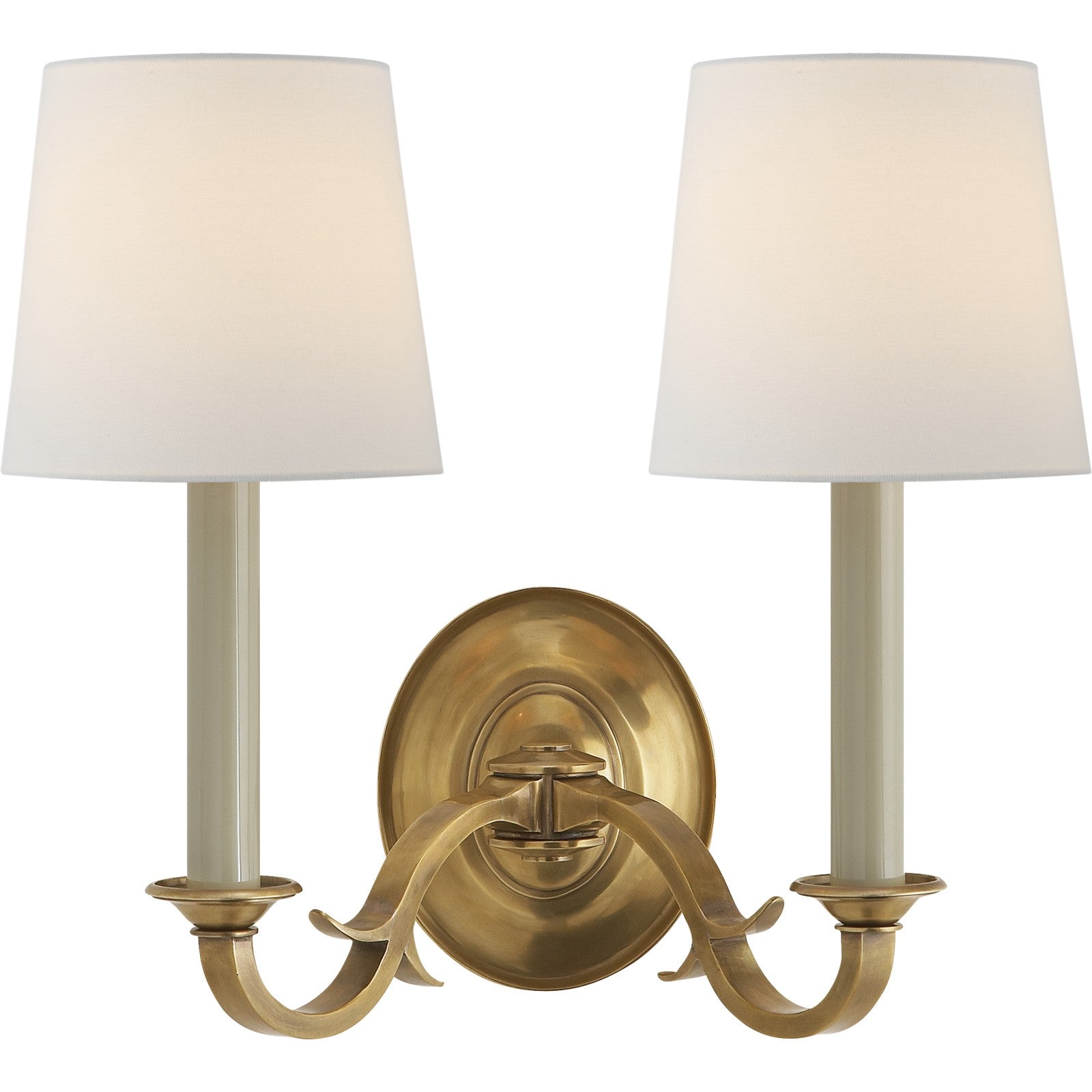 Channing Double Sconce - Visual Comfort Wall Lights