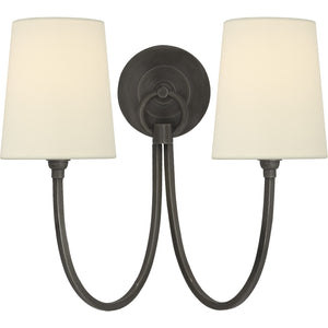 Reed Double Sconce - Visual Comfort Wall Lights
