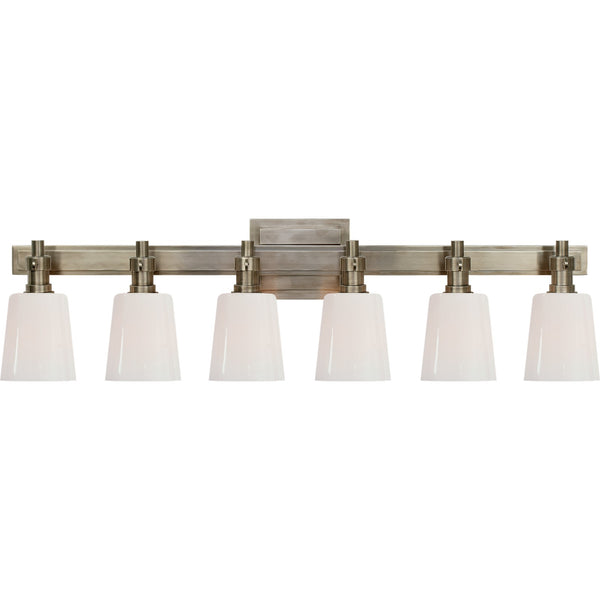 Bryant Six-Light Linear Bath Sconce - Visual Comfort Wall Lights