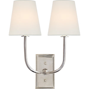 Hulton Double Sconce - Visual Comfort Wall Lights