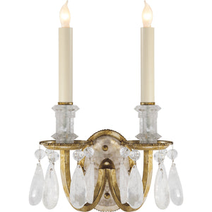 Elizabeth Double Sconce - Visual Comfort Wall Lights