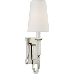 Delphia Small Single Sconce - Visual Comfort Wall Lights