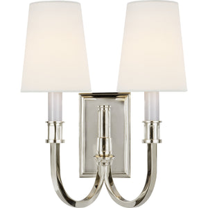Modern Library Double Sconce - Visual Comfort Wall Lights