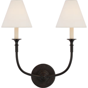 Piaf Double Sconce - Visual Comfort Wall Lights