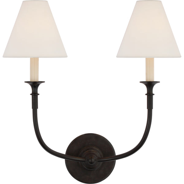 Piaf Double Sconce - Visual Comfort Wall Lights