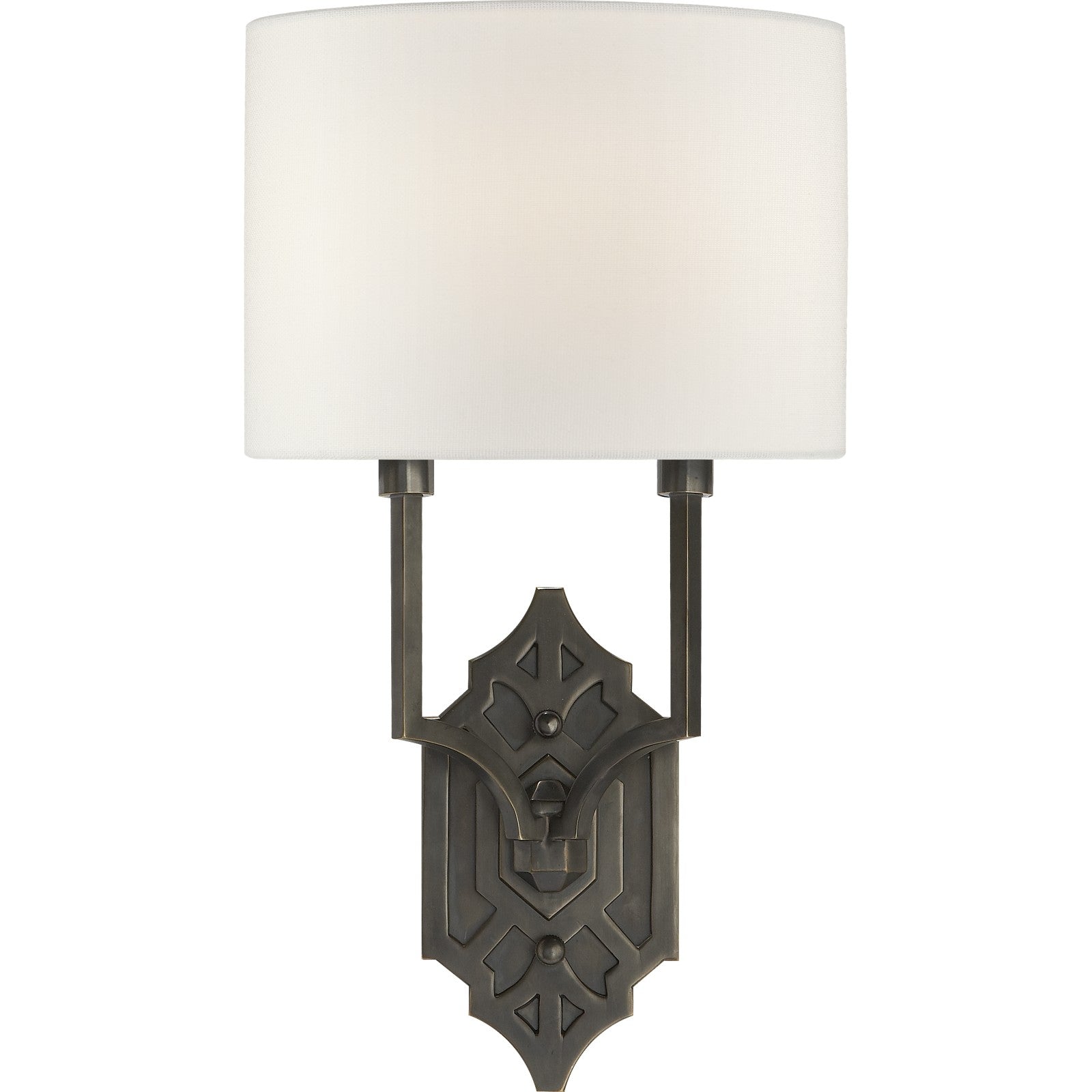 Silhouette Fretwork Sconce - Visual Comfort Wall Lights