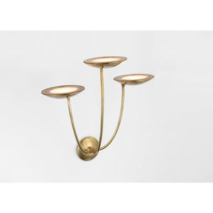 Keira Large Triple Sconce - Visual Comfort Wall Lights