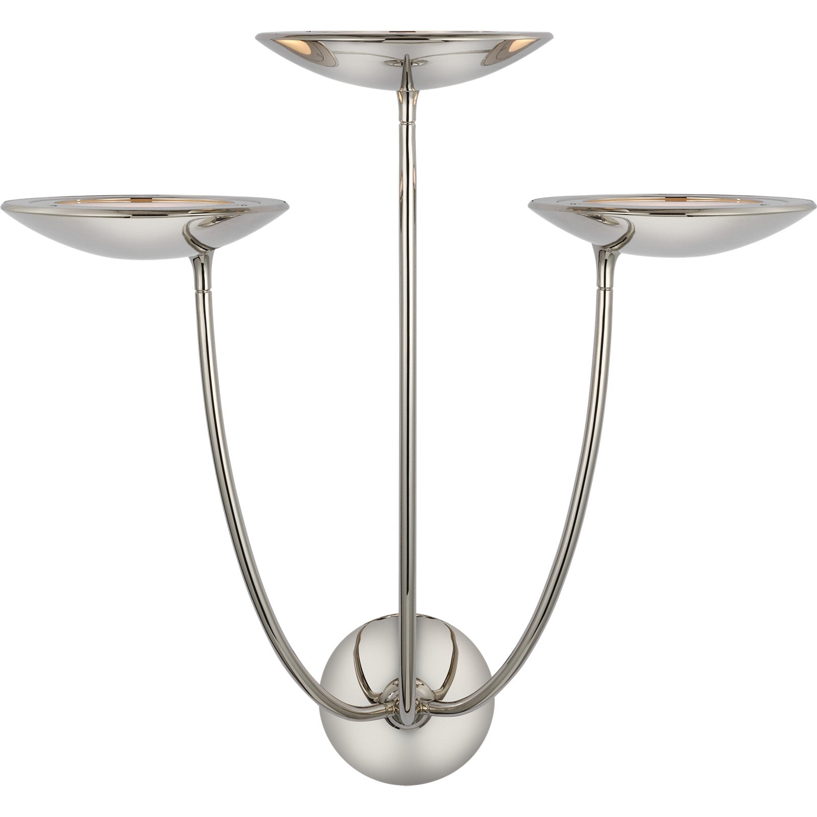 Keira Large Triple Sconce - Visual Comfort Wall Lights