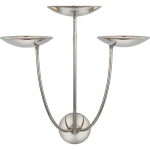 Keira Large Triple Sconce - Visual Comfort Wall Lights