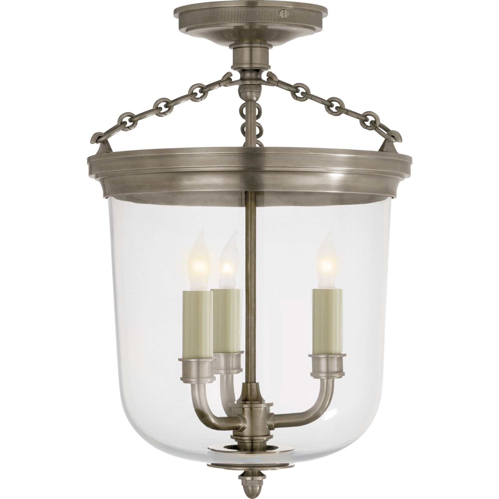 Merchant Semi-Flush - Visual Comfort Ceiling Lights