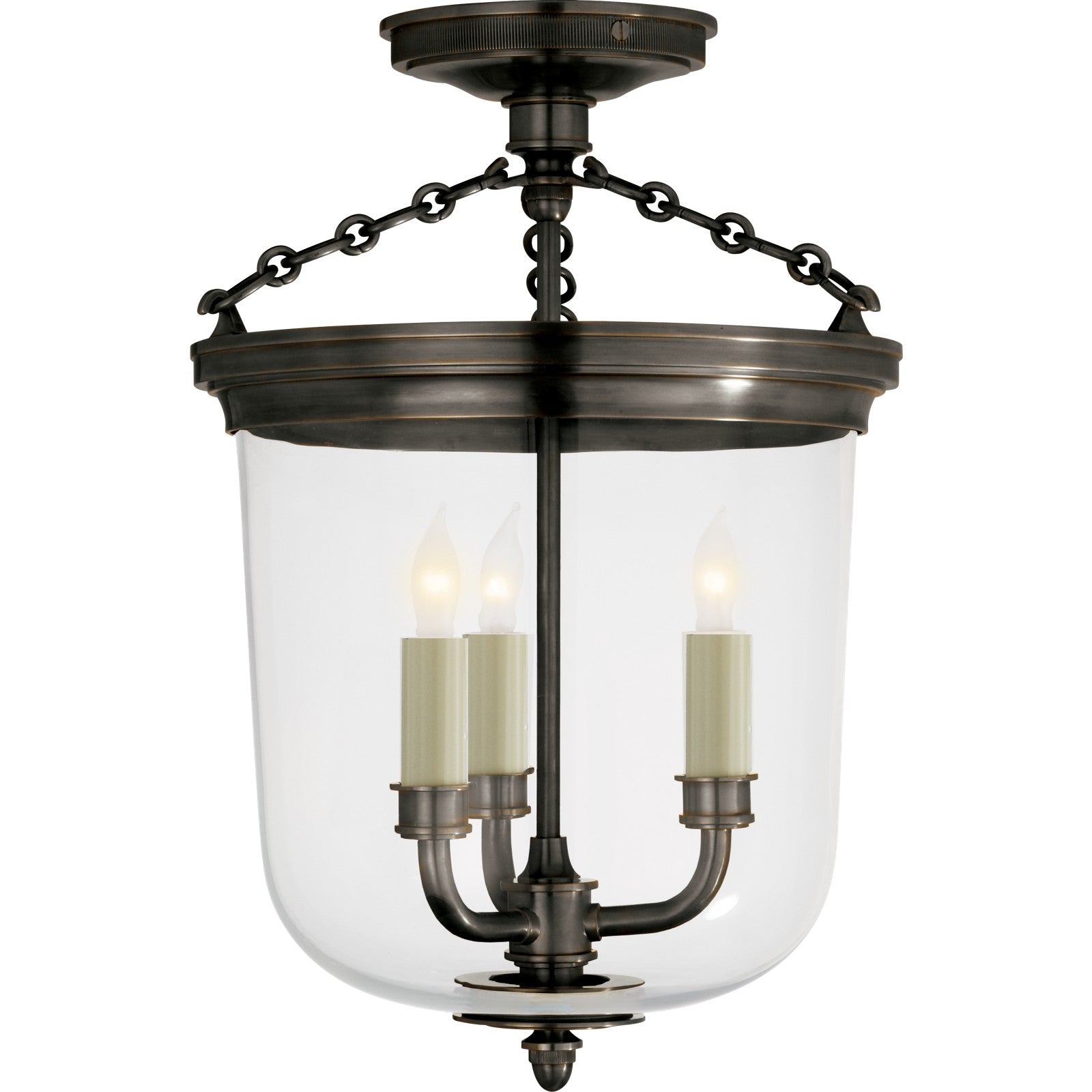Merchant Semi-Flush - Visual Comfort Ceiling Lights
