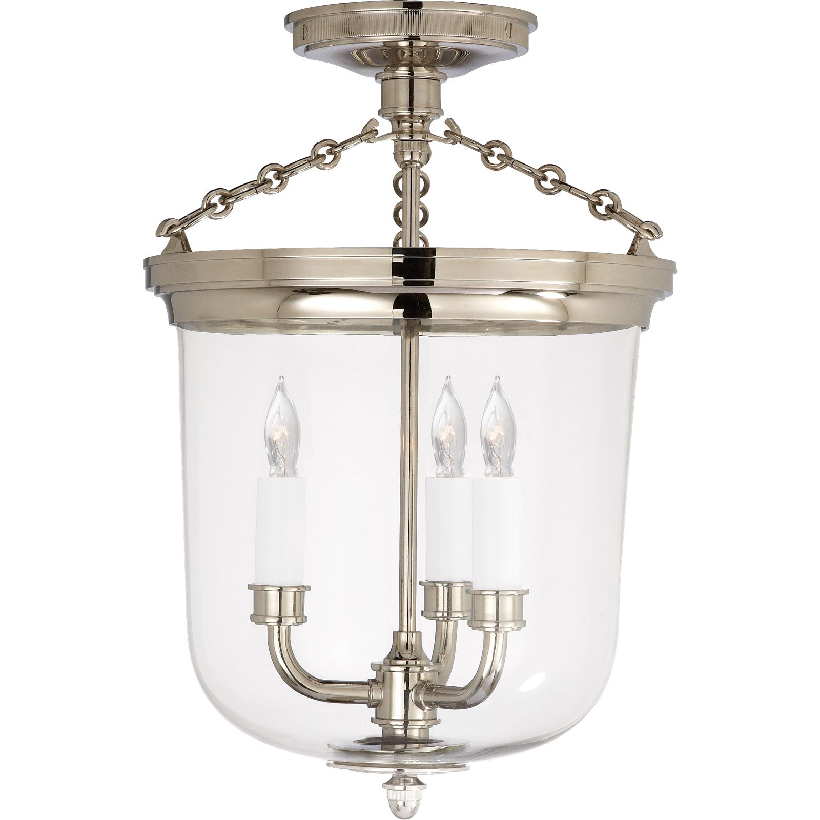 Merchant Semi-Flush - Visual Comfort Ceiling Lights