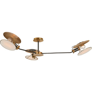 Osiris Large Asymmetric Semi-Flush Mount - Visual Comfort Ceiling Lights