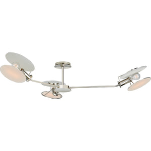 Osiris Large Asymmetric Semi-Flush Mount - Visual Comfort Ceiling Lights