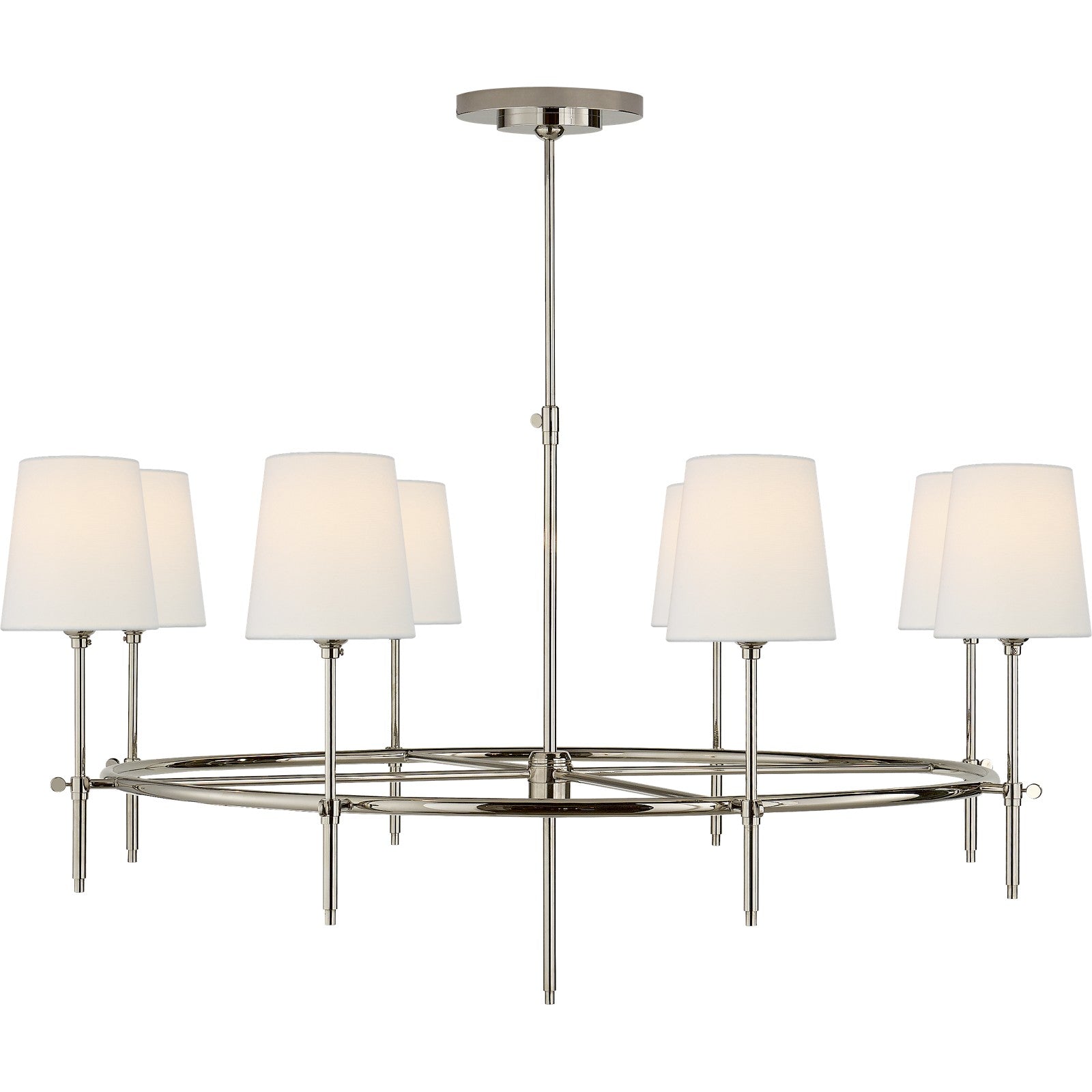 Bryant Large Ring Chandelier - Visual Comfort Ceiling Lights