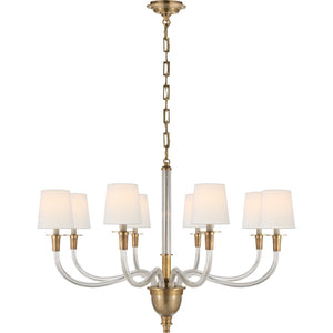 Vivian Large One-Tier Chandelier - Visual Comfort Ceiling Lights