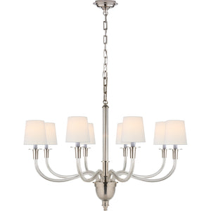Vivian Large One-Tier Chandelier - Visual Comfort Ceiling Lights