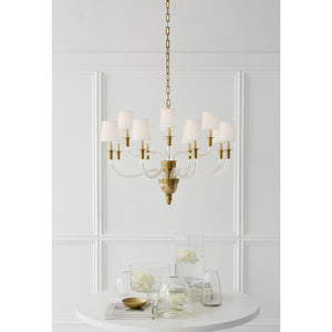 Vivian Large Two-Tier Chandelier - Visual Comfort Ceiling Lights