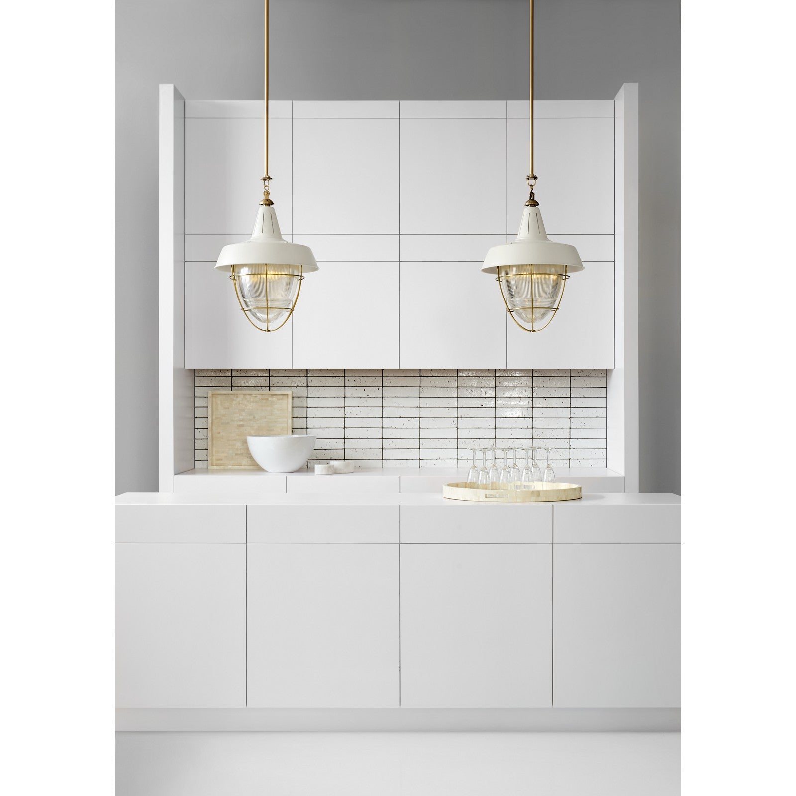 Henry Industrial Hanging Light - Visual Comfort Ceiling Lights