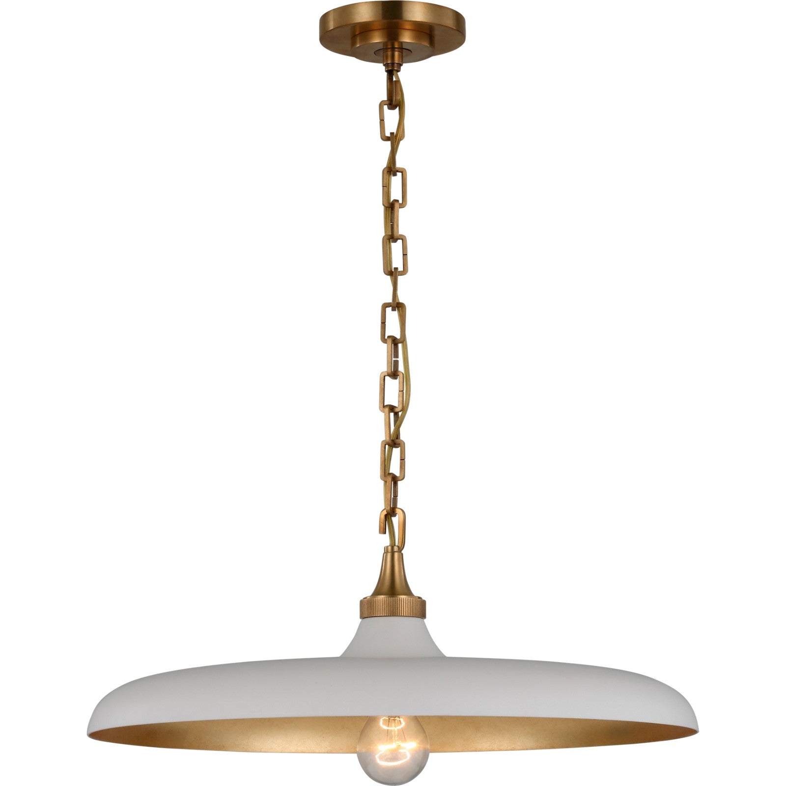 Piatto Medium Pendant - Visual Comfort Ceiling Lights