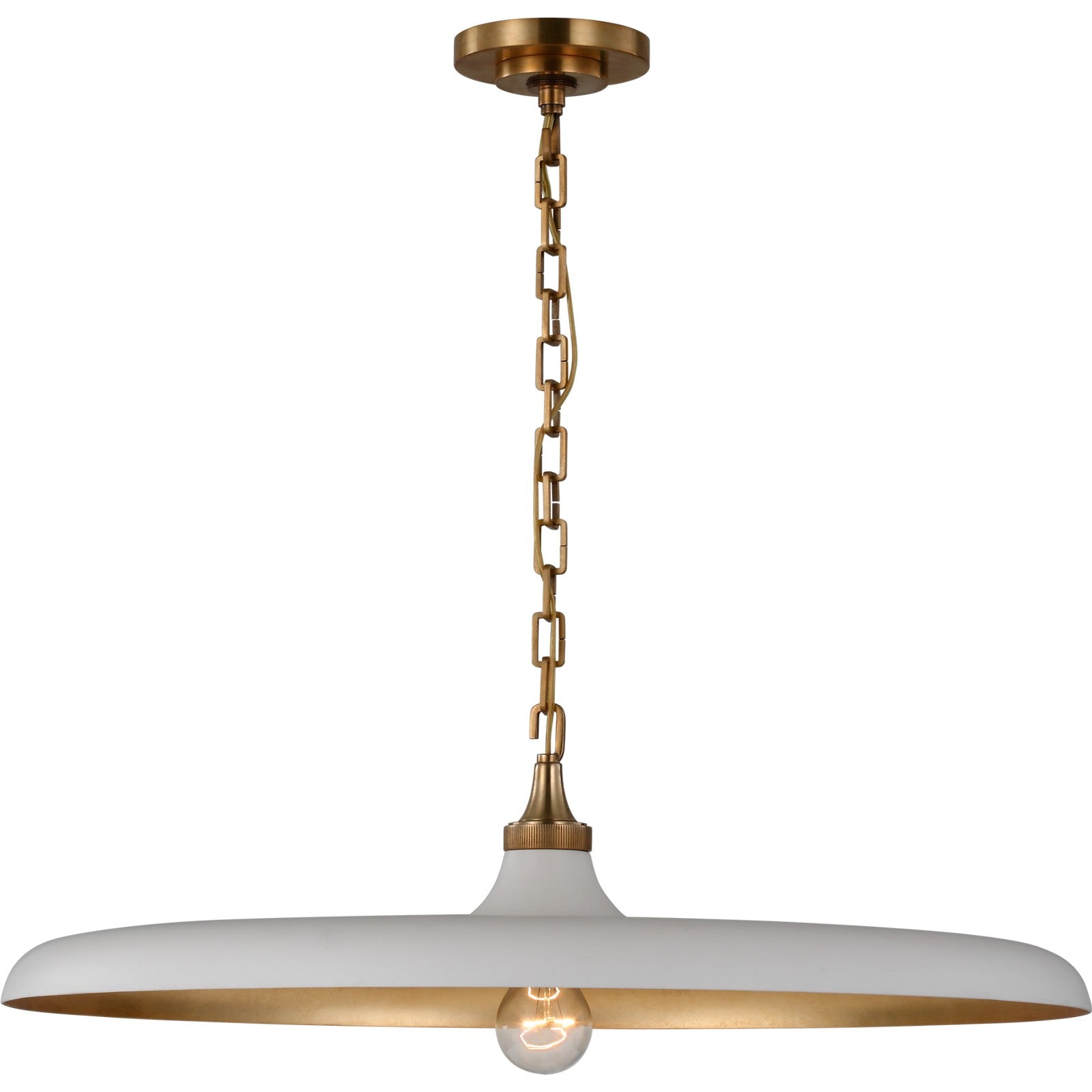 Piatto Large Pendant - Visual Comfort Ceiling Lights